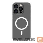 Чехол на заднюю панель Connect Apple iPhone 15 Pro Max Clear Case With Magnetic and Camera Protection Transparent