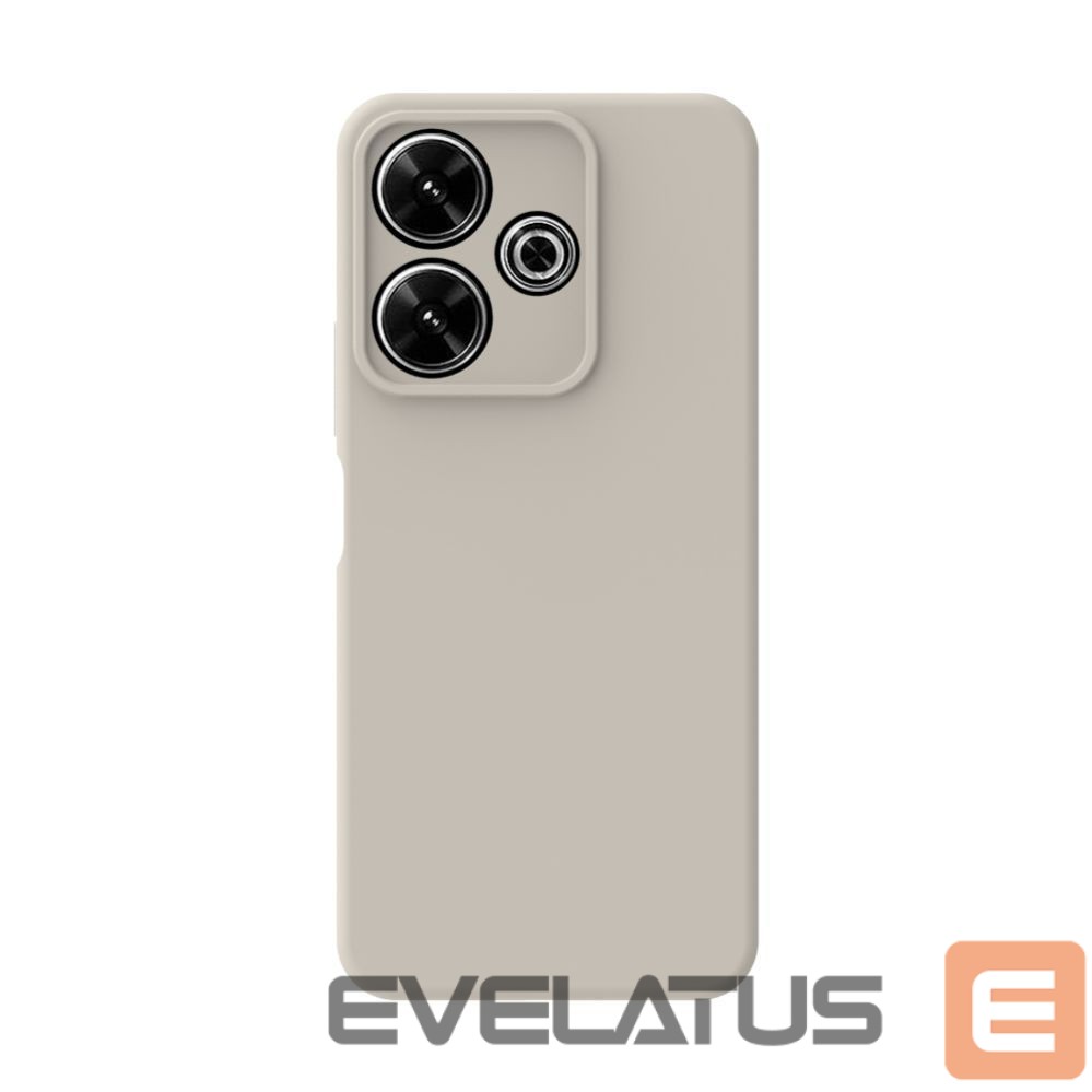 Чехол на заднюю панель Evelatus Xiaomi Redmi Note 13 5G Premium Soft Touch Silicone Case Silver
