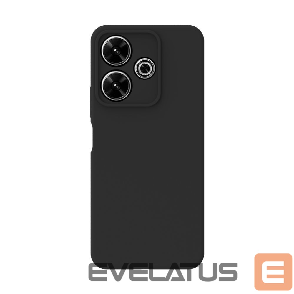 Чехол на заднюю панель Evelatus Xiaomi Poco X6 Premium Soft Touch Silicone Case Black