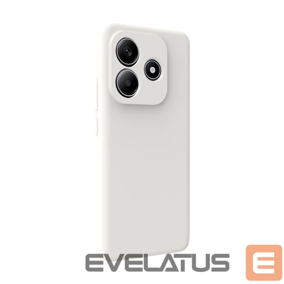 Чехол на заднюю панель Evelatus Xiaomi Poco X6 Premium Soft Touch Silicone Case White