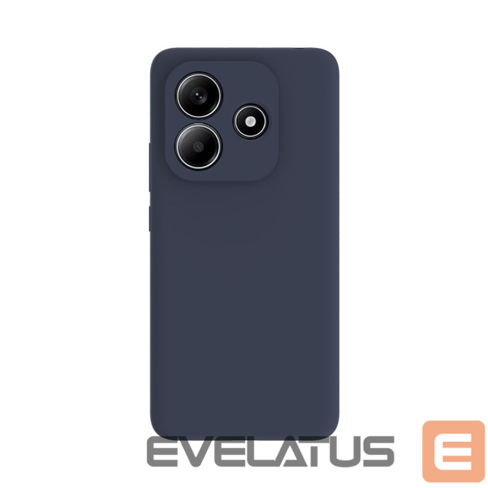 Чехол на заднюю панель Evelatus Xiaomi Poco X6 Premium Soft Touch Silicone Case Blue