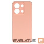 Чехол на заднюю панель Connect Xiaomi Redmi Note 13 4G Premium Quality Soft Touch Silicone Case Pink Sand