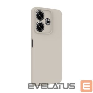 Чехол на заднюю панель Connect Xiaomi Redmi Note 13 5G Premium Quality Soft Touch Silicone Case Silver