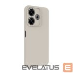 Чехол на заднюю панель Connect Xiaomi Redmi Note 13 Pro Plus Premium Quality Soft Touch Silicone Case Silver
