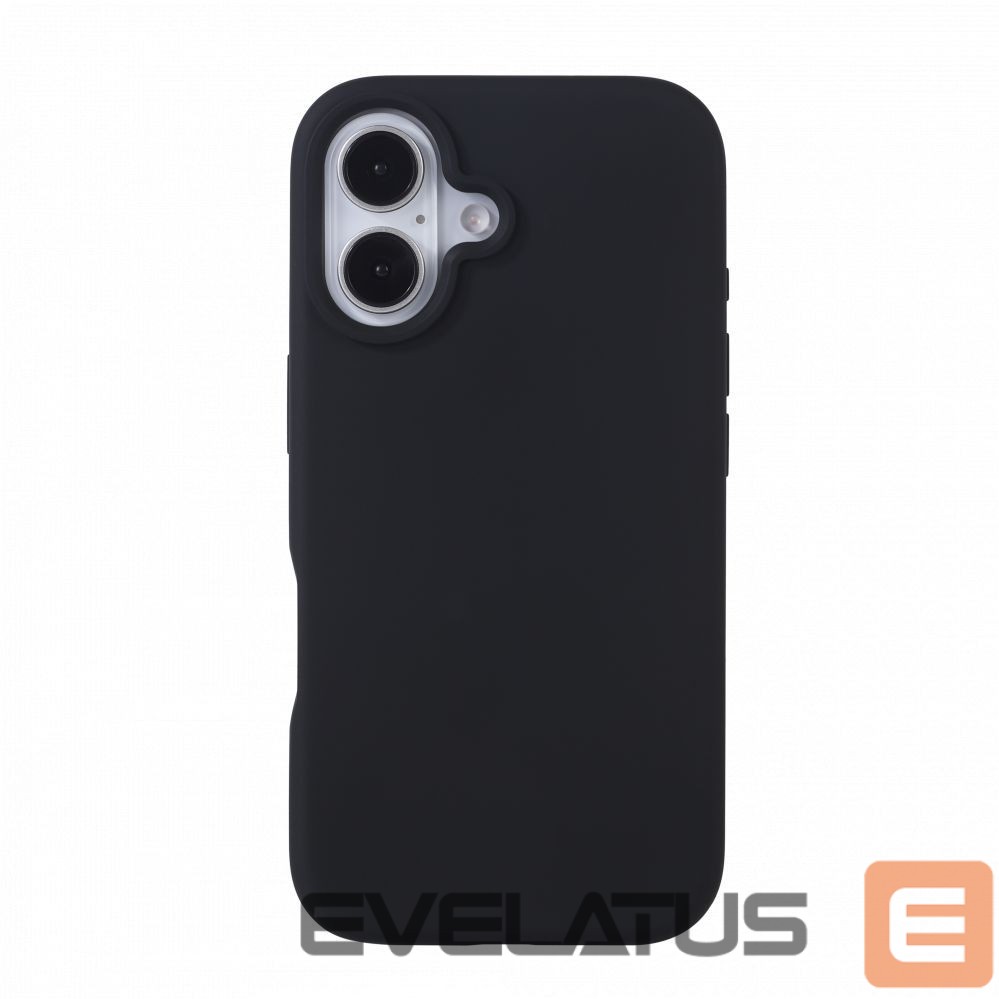 Чехол на заднюю панель Evelatus Apple iPhone 16 Plus Premium Magsafe Soft Touch Silicone Case Black