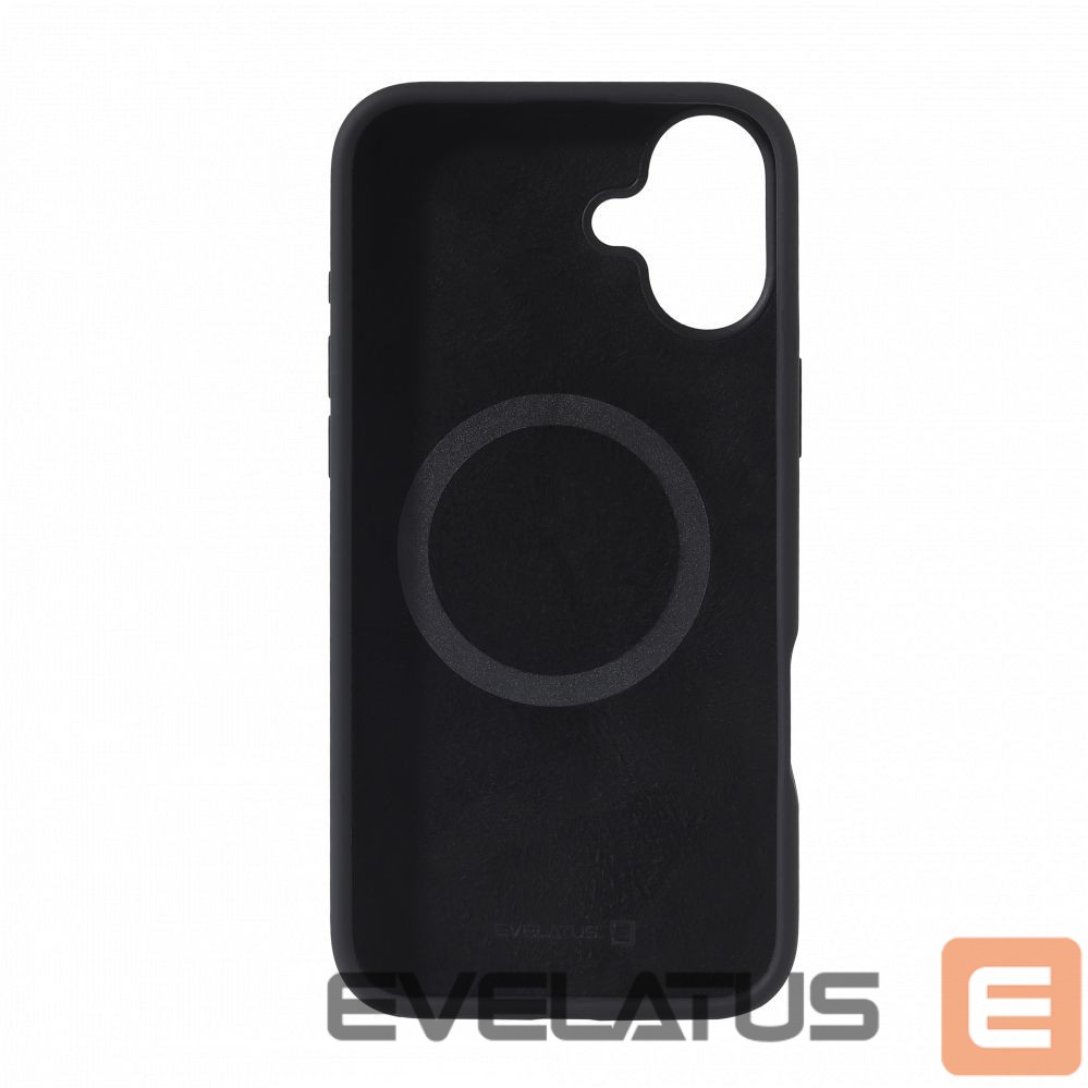 Чехол на заднюю панель Evelatus Apple iPhone 16 Plus Premium Magsafe Soft Touch Silicone Case Black