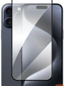 Защитное стекло Evelatus Apple iPhone 16 2.5D Full Cover Glass Anti-Static Light Black