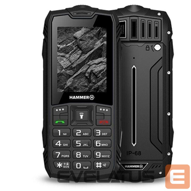 Мобильный телефон Hammer ROCK LTE (Black) Dual SIM 2.4