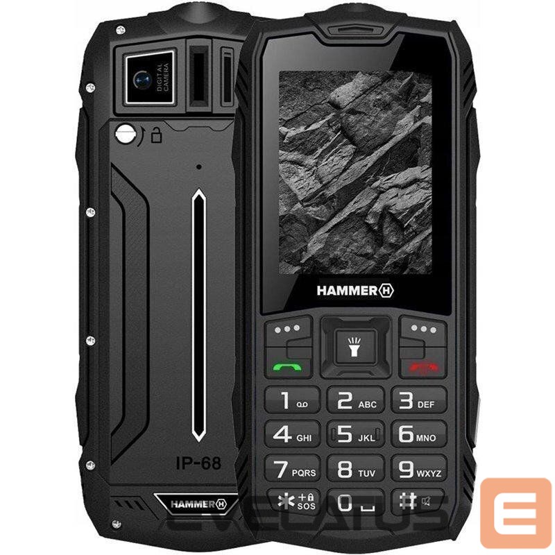 Мобильный телефон Hammer ROCK LTE (Black) Dual SIM 2.4