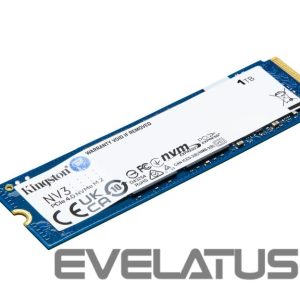 Жесткий диск SSD Kingston  SSD PCIE G4 M.2 NVME 1000GB/SNV3S/1000G 