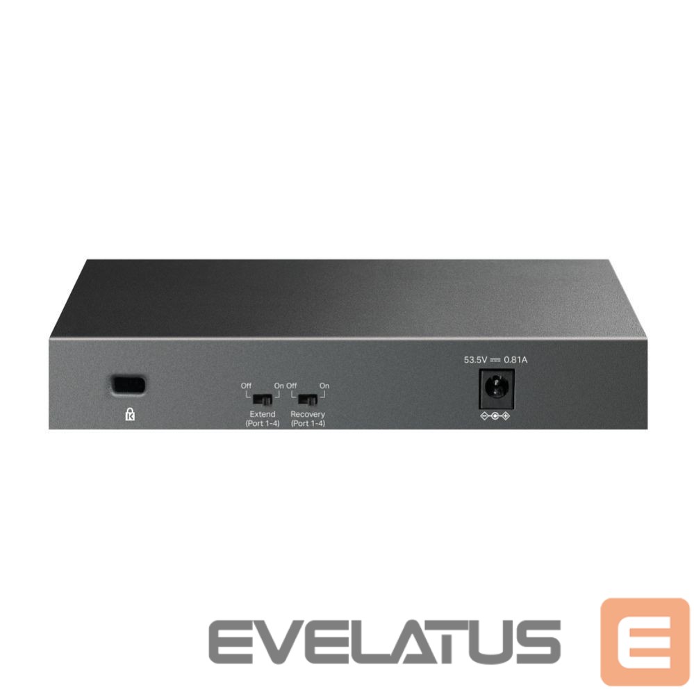 Коммутатор TP-Link NET SWITCH 6PORT 10/100M 4POE+/LS106LP