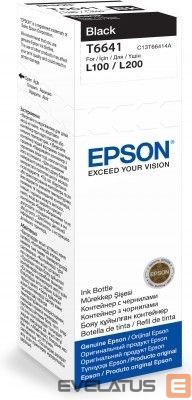 Аксессуары и расходные материалы EPSON T6641 Ink bottle 70ml Ink Cartridge, Black