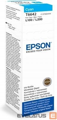 Аксессуары и расходные материалы EPSON T6642 Ink bottle 70ml Ink Cartridge, Cyan