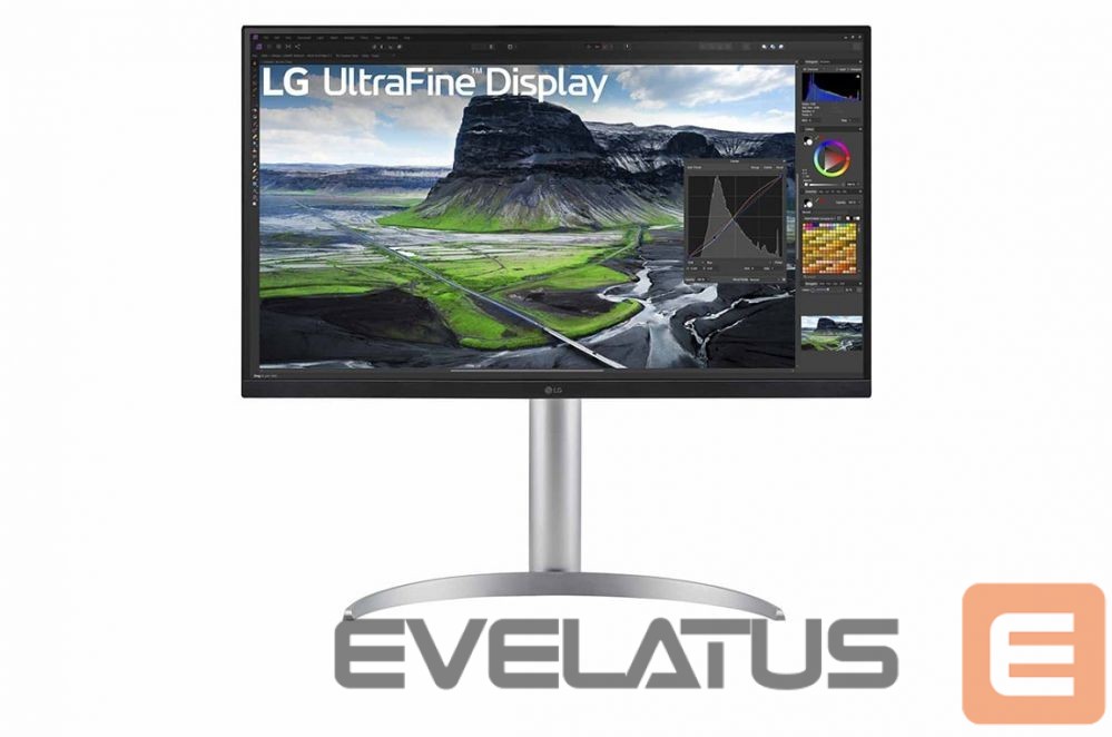 Монитор LG 27UQ850V-W.AEU 27“ 3840x2160/IPS/16:9/5ms/400cd/m2/DisplayPort,HDMI,Headphone Out |
