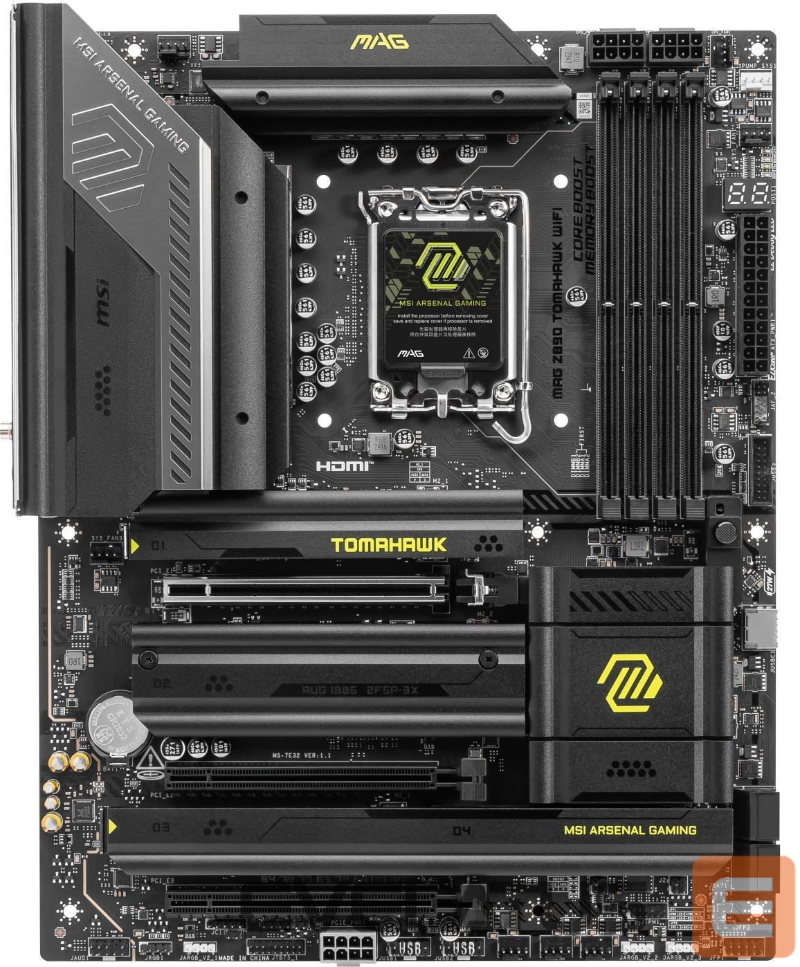 Материнская плата для процессоров Intel MSI MAG Z890 TOMAHAWK WIFI