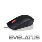 Компьютерная мышь Lenovo  Essential USB Wired Mouse, 1600 DPI, 1.8 m, 3 Buttons, Black 