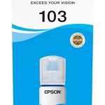 Аксессуары и расходные материалы EPSON  103 ECOTANK Ink Bottle, Cyan 