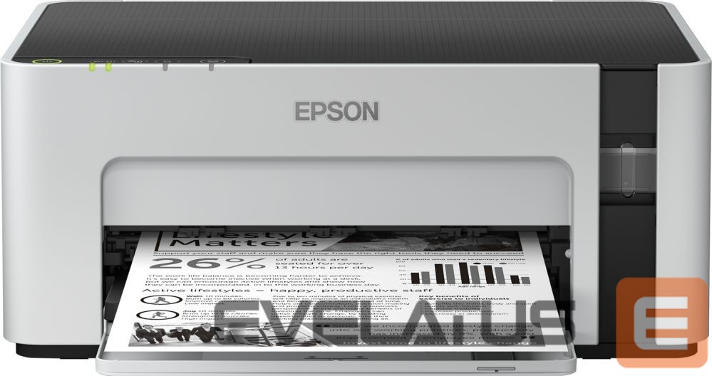 Принтер EPSON Printer EcoTank M1120 Mono, Inkjet, Standard, Wi-Fi, A4, Grey