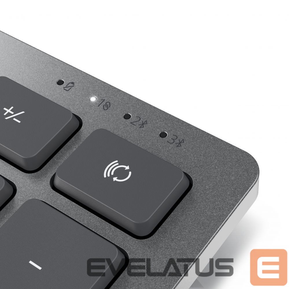 Компьютерная клавиатура Dell KM7120W Keyboard and Mouse Set, Wireless, Batteries included, NORD, Titan Gray