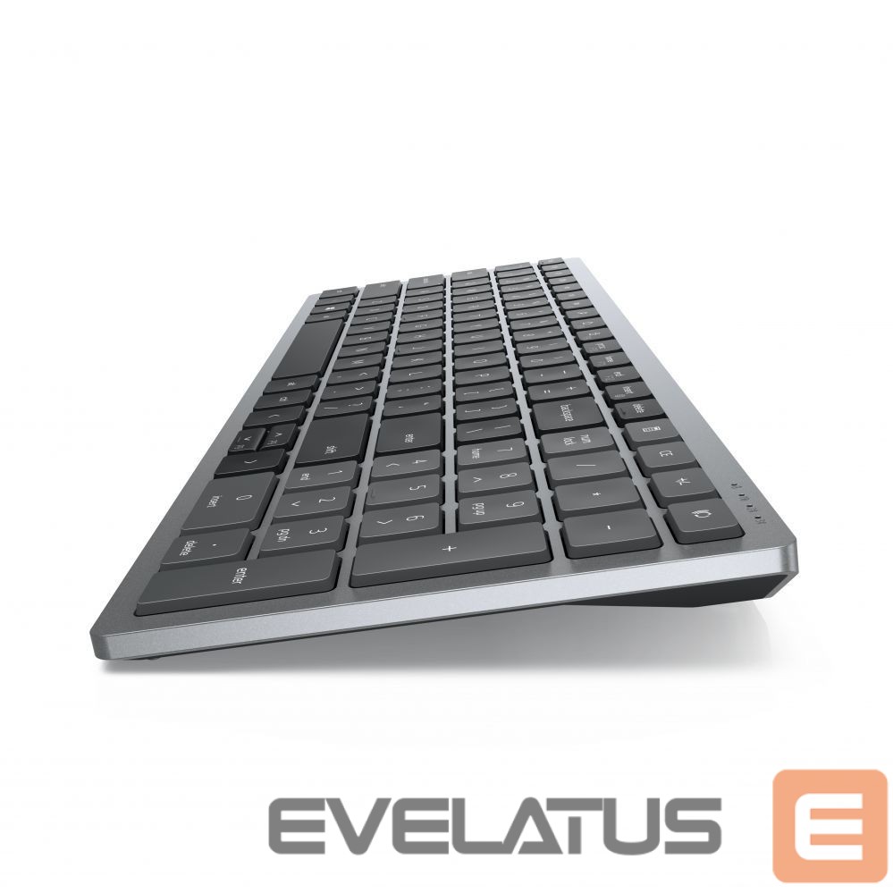 Компьютерная клавиатура Dell KM7120W Keyboard and Mouse Set, Wireless, Batteries included, NORD, Titan Gray