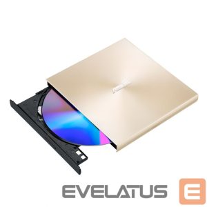 Сервер - Прочие аксессуары Asus  ZenDrive U8M (SDRW-08U8M-U)  Interface  USB Type-C, DVD±RW, CD read speed 24 x, CD write speed 24 x, Gold 