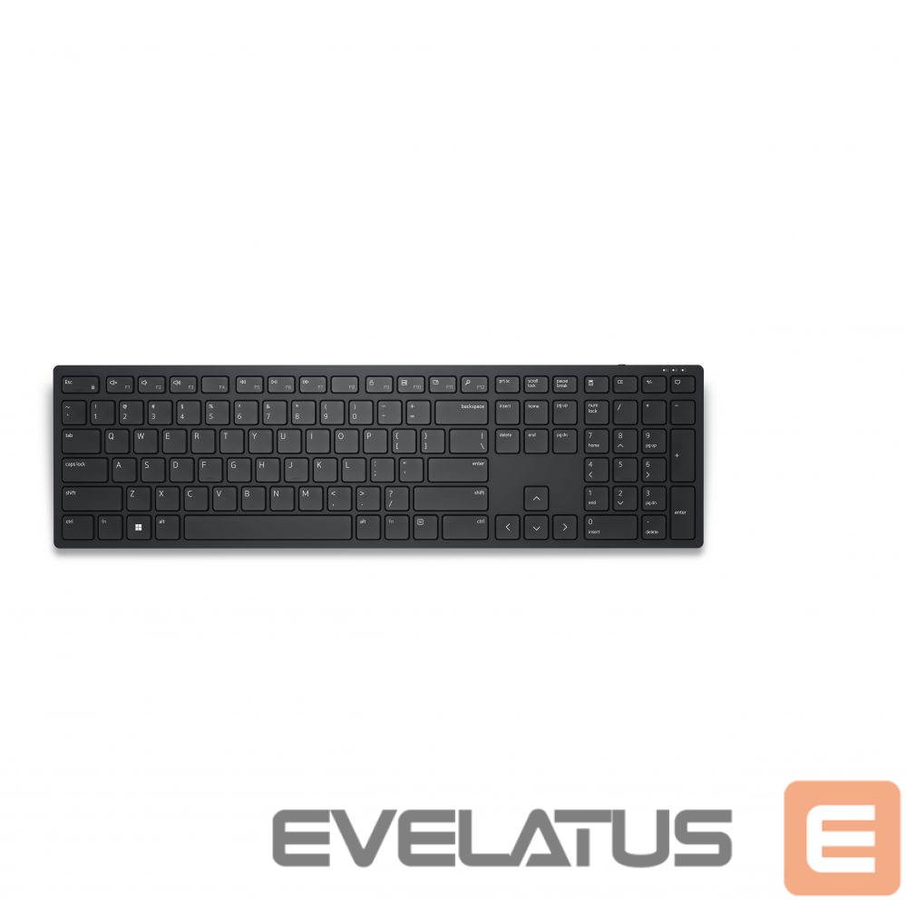 Компьютерная клавиатура Dell Keyboard KB500 Wireless, US, Black