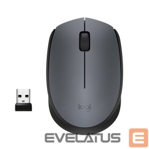 Компьютерная мышь Logitech  M170 Wireless Mouse, Black, Grey 