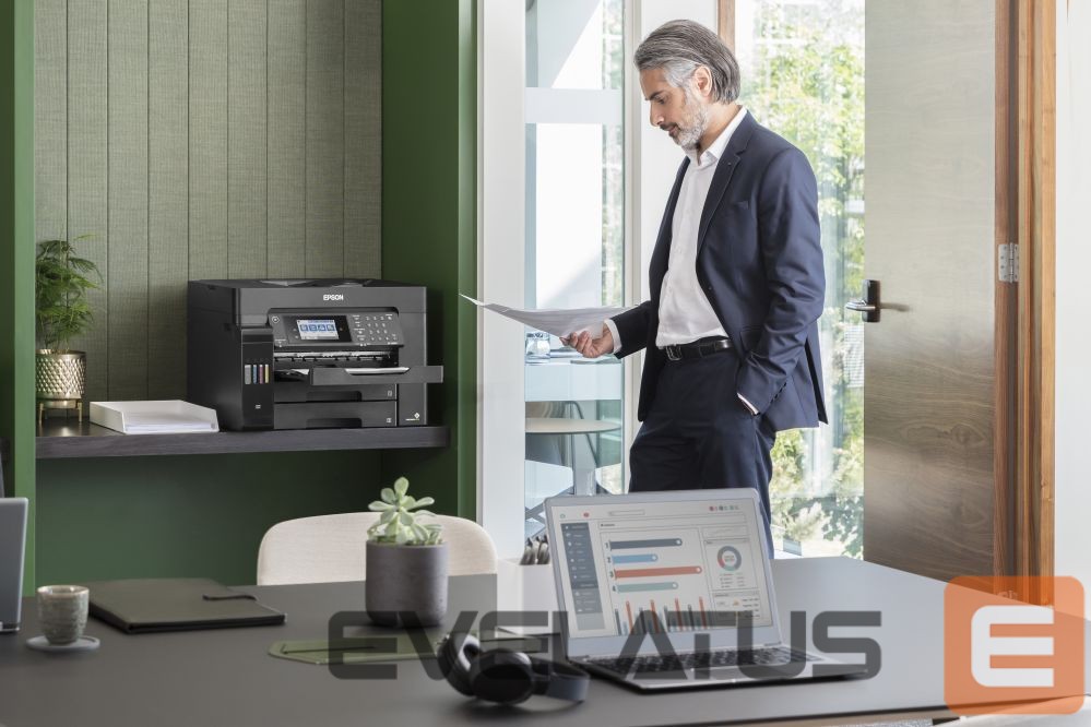 Принтер EPSON EcoTank L15160 Colour, Inkjet, Multicunctional Printer, A3+, Wi-Fi, Black