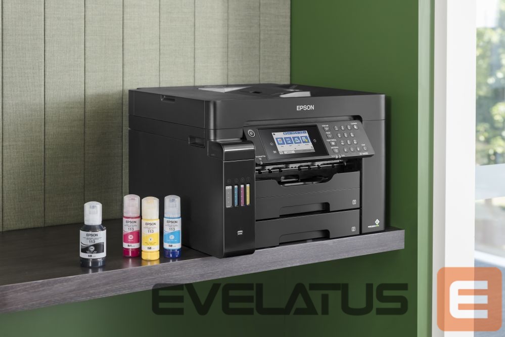 Принтер EPSON EcoTank L15160 Colour, Inkjet, Multicunctional Printer, A3+, Wi-Fi, Black