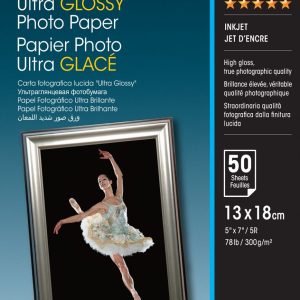 Офисные принадлежности EPSON  Ultra Glossy Photo Paper 50 sheets, 13 x 18 cm, 300 g/m²