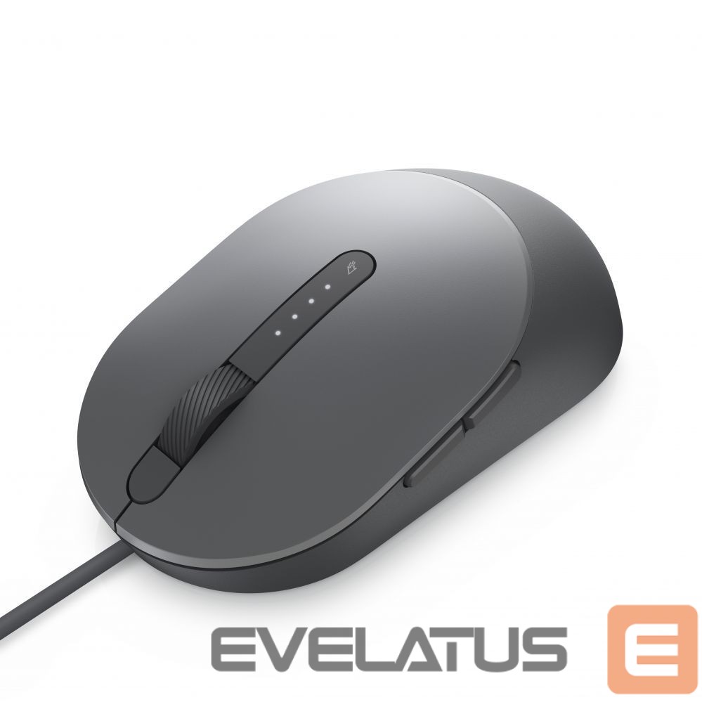 Компьютерная мышь Dell Laser Mouse MS3220 wired, Titan Grey, Wired - USB 2.0