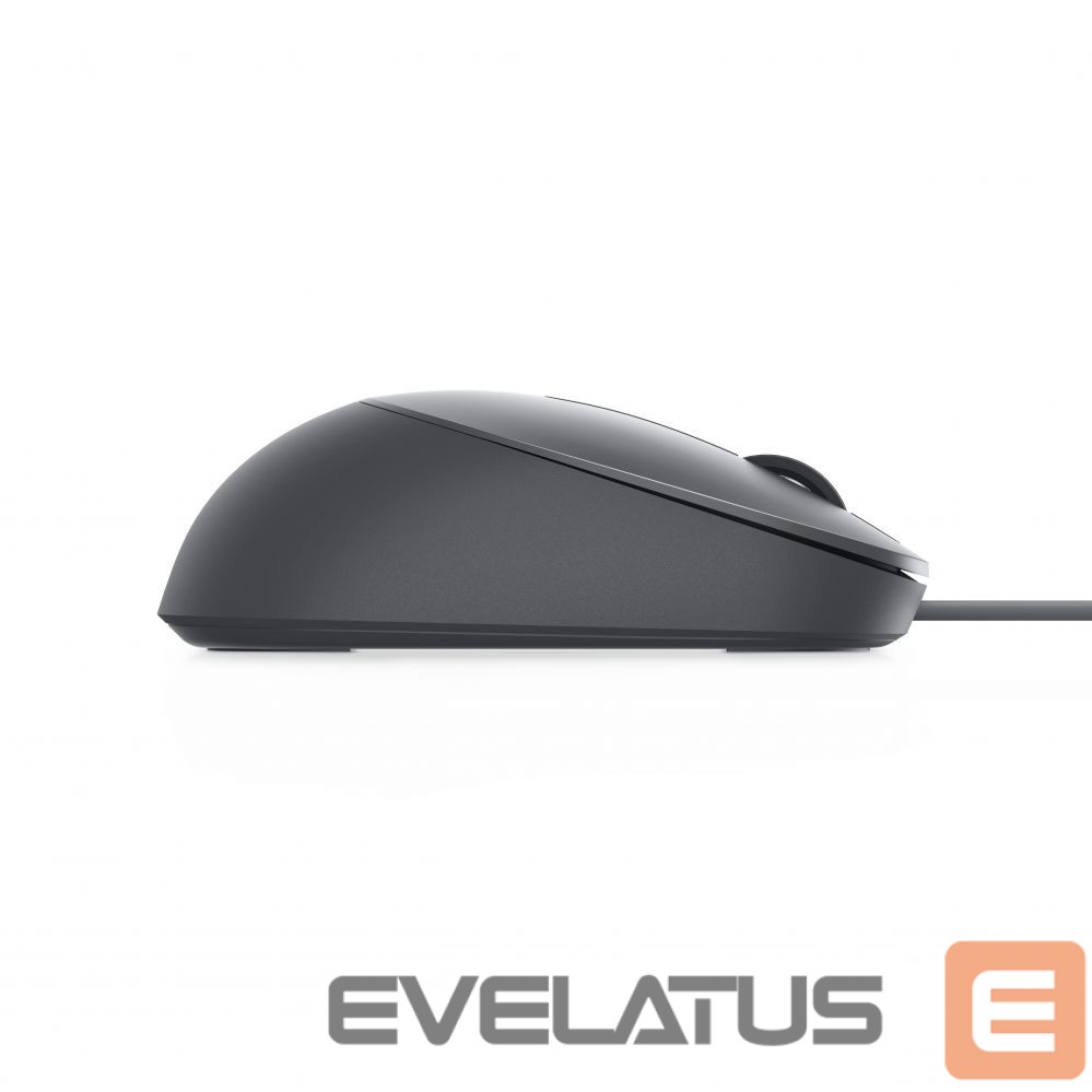 Компьютерная мышь Dell Laser Mouse MS3220 wired, Titan Grey, Wired - USB 2.0