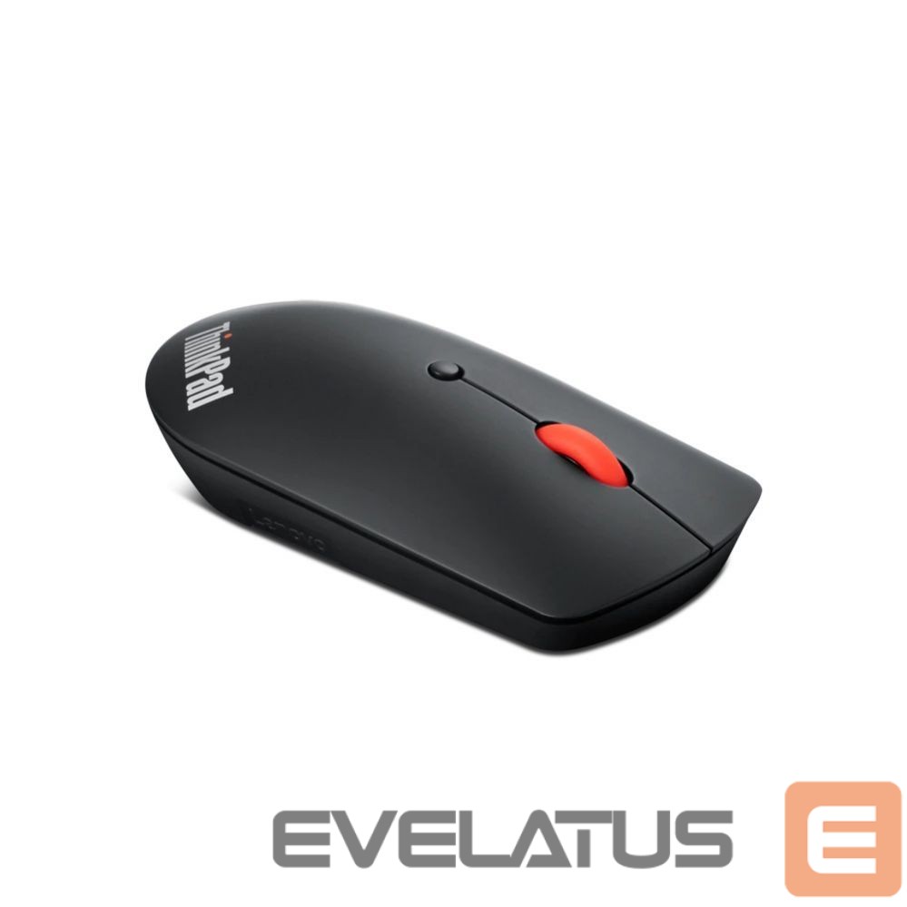 Компьютерная мышь Lenovo ThinkPad Bluetooth Silent Mouse Black, Bluetooth 5.0