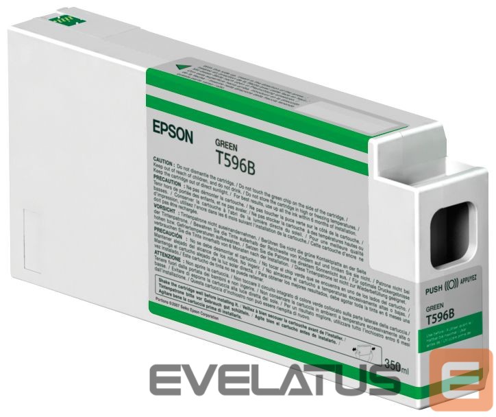 Аксессуары и расходные материалы EPSON T596B00 Ink Cartridge, Green