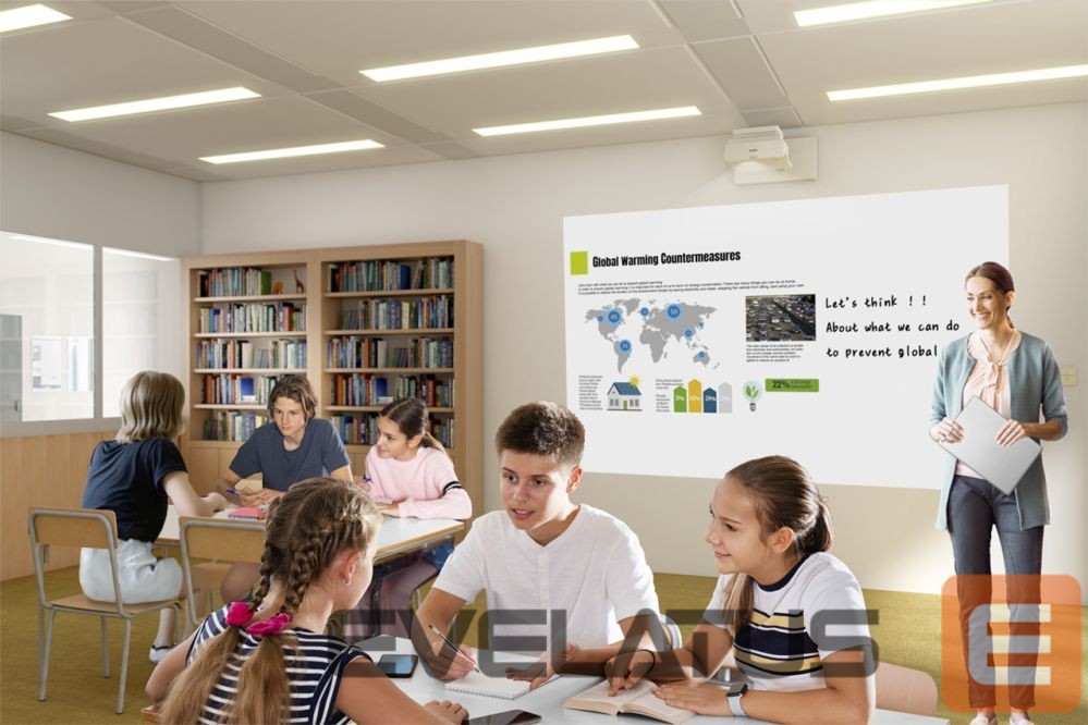Принтер EPSON Laser Projector EB-770F Full HD (1920x1080), 4100 ANSI lumens, White, Lamp warranty 12 month(s)