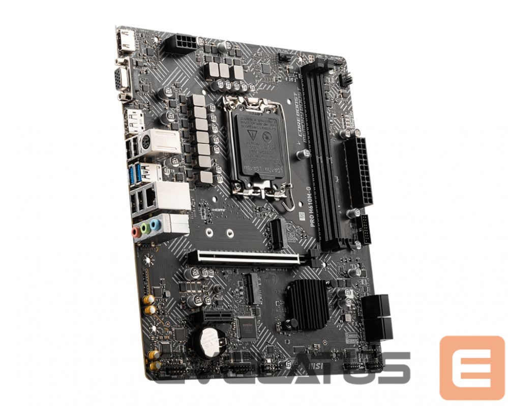Материнская плата для процессоров Intel MSI PRO H610M-G
