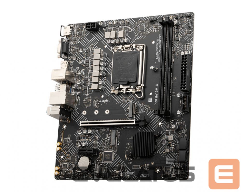 Материнская плата для процессоров Intel MSI PRO H610M-G