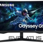Монитор Samsung  LS27CG552EUXEN 27" Gaming Monitor 2560x1440/16:9/300cd/m2/1ms HDMI, DP 