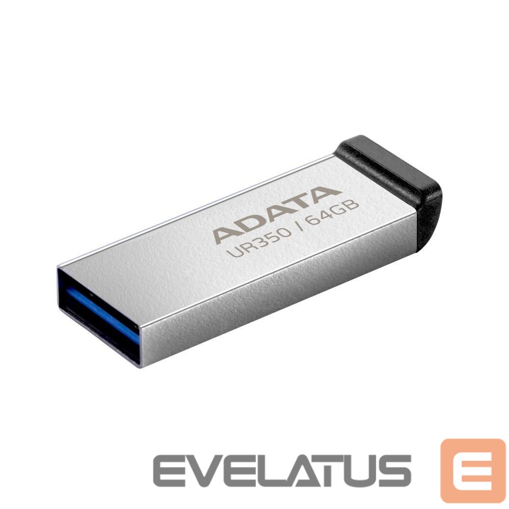Флеш-накопитель ADATA UR350 64GB USB Flash Drive, Black