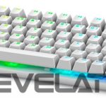 Компьютерная клавиатура Dell  545-BBFR Alienware Pro Gaming Keyboard Wireless US Alienware Linear Mechanical Lunar Light Bluetooth 