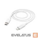 Кабель Hama  Hama 00201598 Charging Cable, USB-C - Lightning 1m white 