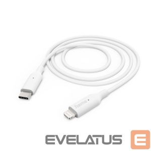 Кабель Hama  Hama 00201598 Charging Cable, USB-C - Lightning 1m white 