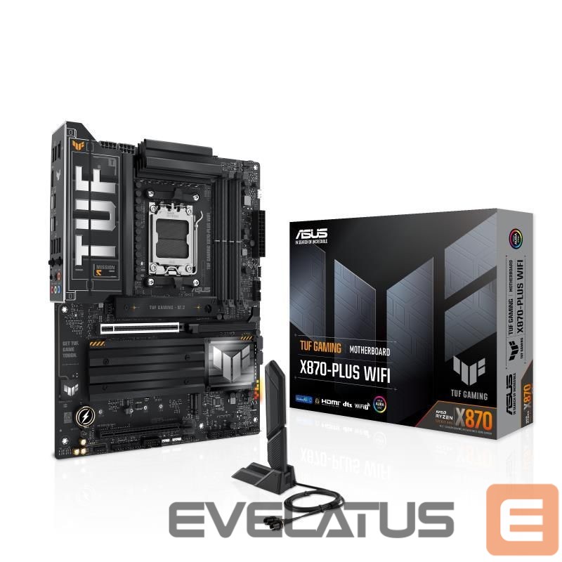 Материнская плата для процессоров AMD Asus MB AMD X870 SAM5 ATX/TUF GAMING X870-PLUS WIFI