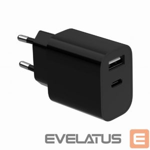 Зарядные устройства и провода Gembird  CHARGER USB UNIVERSAL BLACK/2P TA-UC-2AC12-01-BK 