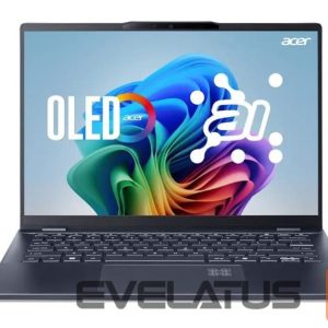 Портативный компьютер Acer  Notebook||Swift|14 AI|SF14-51-78TU|CPU  Core Ultra|u7-256V|2200 MHz|14"|2880x1800|RAM 16GB|LPDDR5x|SSD 1TB|Intel Arc|Integrated|ENG|Windows 11 Home|Blue|1.28 kg|NX.J2KEL.002 