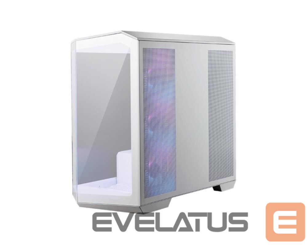 Корпус для компьютера MSI Case||MidiTower|Case product features Transparent panel|Not included|MicroATX|Colour White|MAGPANOM100RPZWHITE