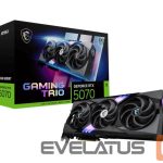 Графическая карта / Видеокарты MSI  Graphics Card||NVIDIA GeForce RTX 5070|12 GB|GDDR7|192 bit|PCIE 5.0 16x|Triple slot Fansink|1xHDMI|3xDisplayPort|RTX507012GGAMTRIOOC 