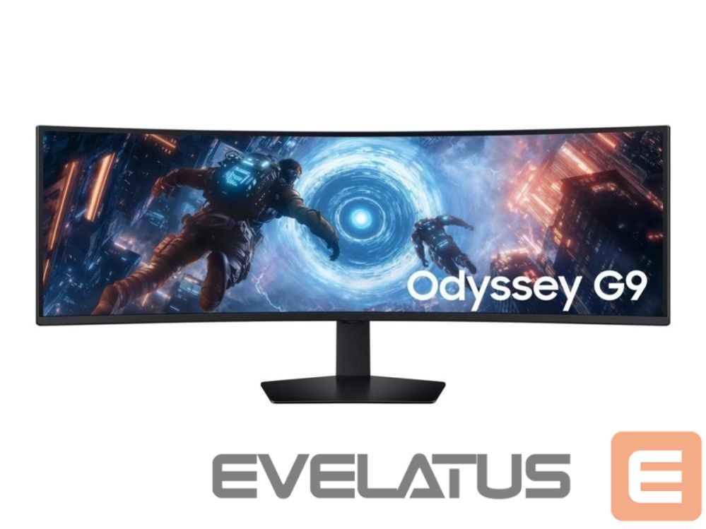Монитор Samsung LCD Monitor||LS49FG910EUXEN|49"|Gaming/Curved|Swivel|Height adjustable|Tilt|Matte|Panel VA|5120x1440|32:9|144Hz|1 ms|Colour Black|LS49FG910EUXEN