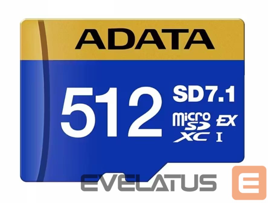 Другой аксессуар для компьютера ADATA MEMORY MICRO SDXC 512GB SD7.1/UD512GEX3L1-C