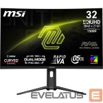 Монитор MSI  LCD Monitor||MAG 321CUPDF|31.5"|Gaming/Curved/4K|Panel VA|3840x2160|16:9|160 Hz|0.5 ms|MAG321CUPDF 
